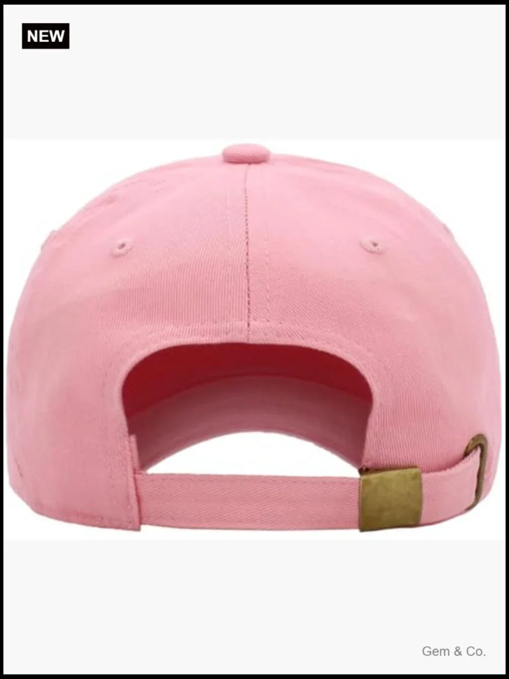 Unisex Classic Low Crown Adjustable Baseball Cap Dad Hat Cotton